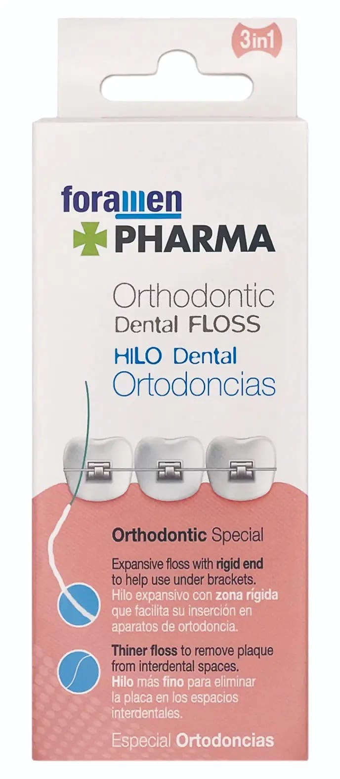 FIL DENTAIRE ORTHODONTIQUE – FORAMEN SL, Interdental Brushes
