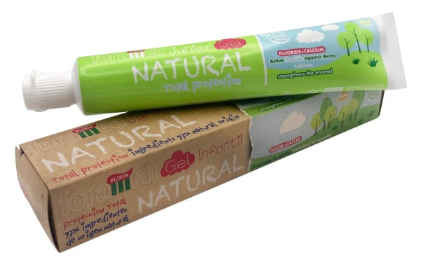Gel Dental NATURAL KINDER 50 ml Rundum-Schutz FLUOR+KALZIUM