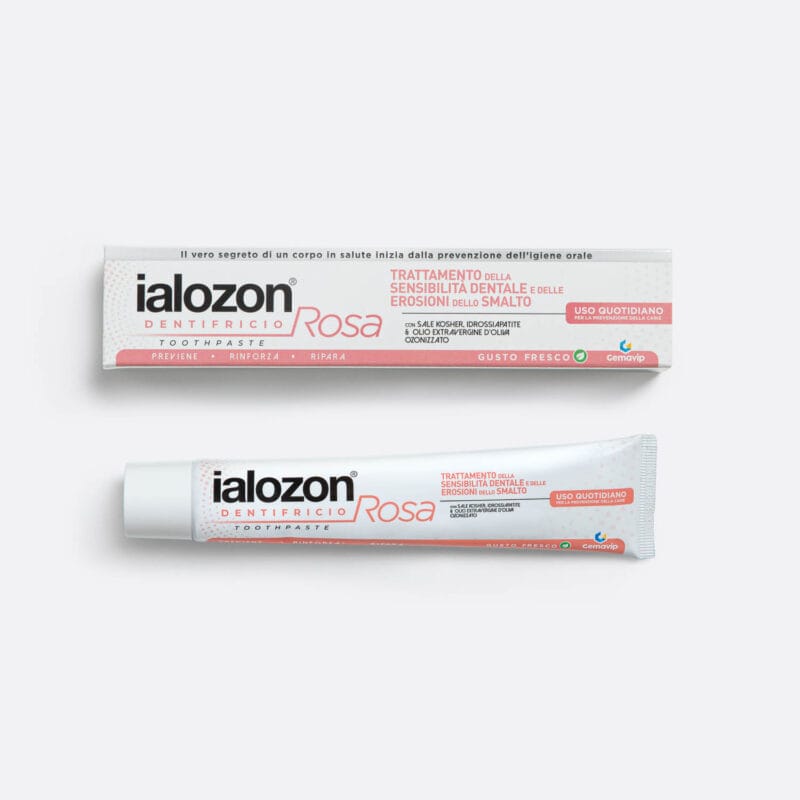 ialozon® Rosa Dentifricio per denti sensibili – Gemavip SRL, Toothpaste