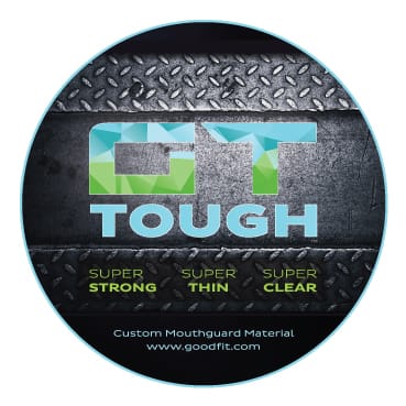 GT TOUGH Materialien für individuelle Mundschutzschienen – GOOD FIT TECHNOLOGIES LLC, Sportmundschutz