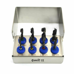 Dental implant drills kit