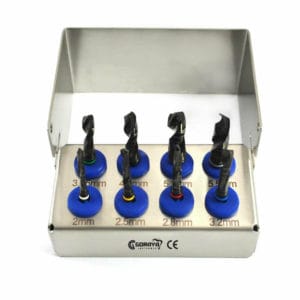 Dental implant drills kit