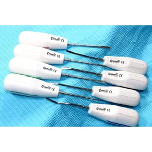 New Dental Luxating Elevators 8 Pcs Luxating Root Elevators Dental Instruments