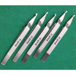 5 Dental Direct Bracket Holder Orthodontic Bonding Serrated Instruments Tweezers