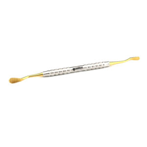 #21 MILLER BONE FILE, GOLD TITANIUM