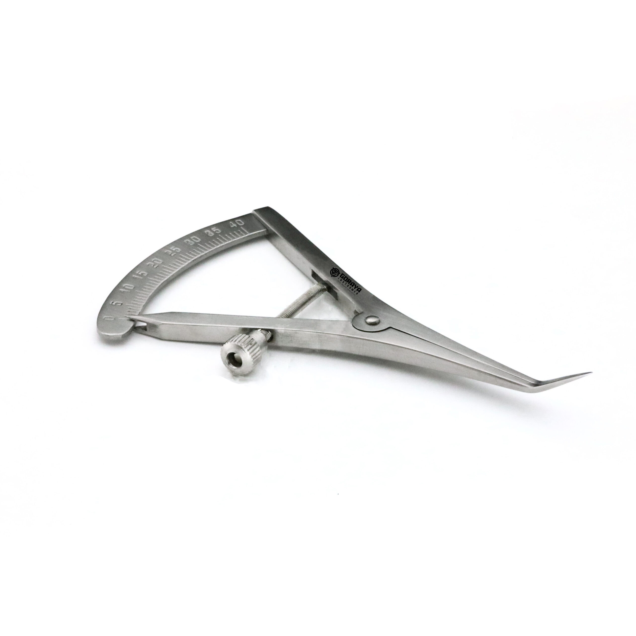 CASTROVIEJO BONE CALIPER, CURVED
