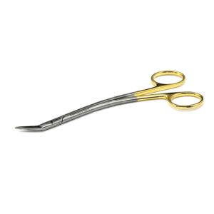 LOCKLIN SCISSORS, ANGLED, TC, 160MM