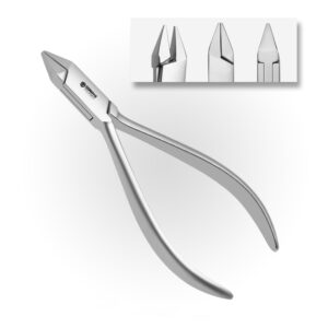 Orthodontic Adam Plier Utility Pliers Angled Dental Lab Instrument