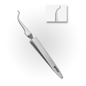 Posterior Bracket Round Tweezer Thin Tips