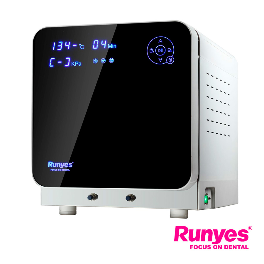 Runyes Autoclave Touch Pad 23L Clase B c/Bomba – Grimberg Dentales S.A., Autoclaves & Sterilizers
