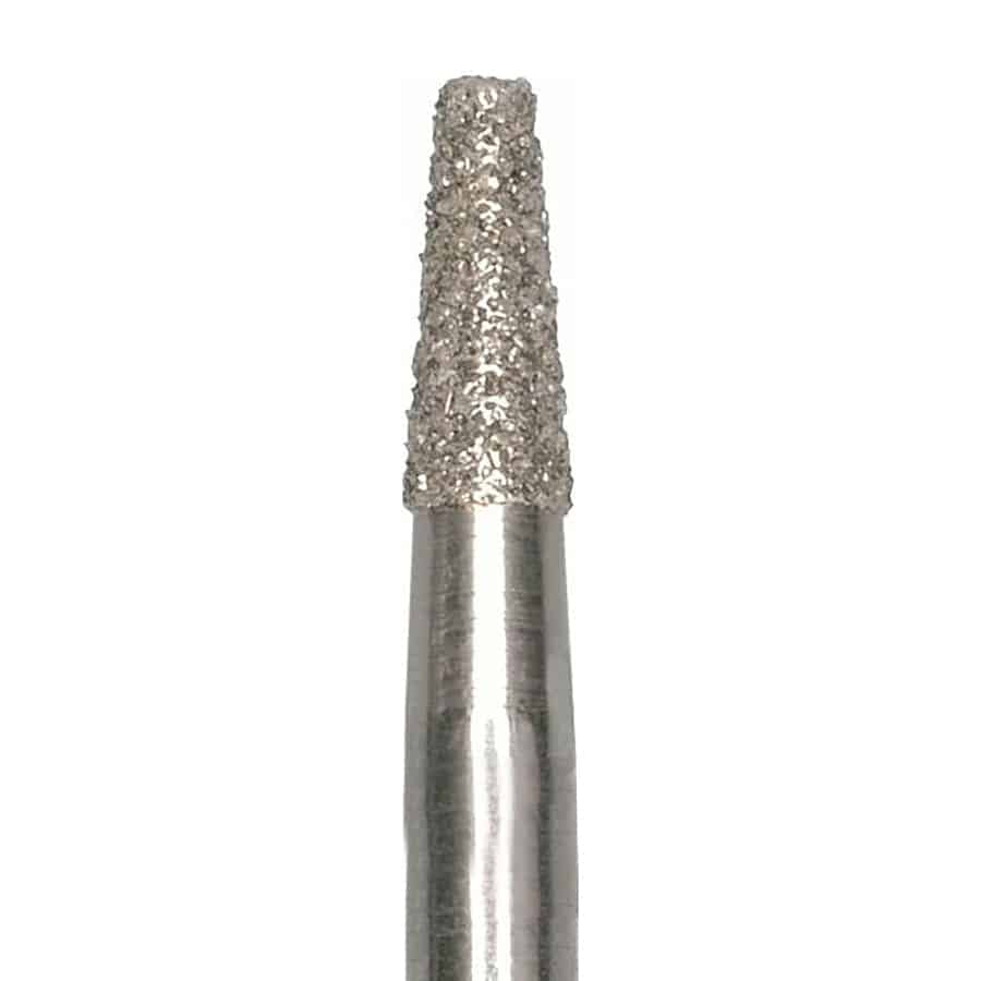 Piedra Diamante Cónica Extremo Plano. Microdont – Grimberg Dentales S.A., Diamond Burs