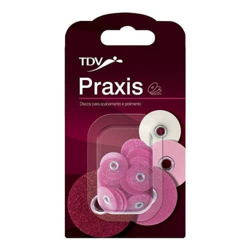 Discos para Pulir Praxis Kit x 30 Surtidos TDV