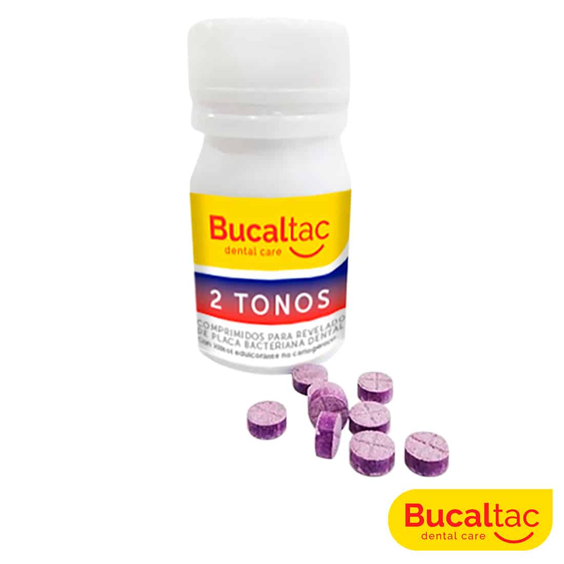 Bucal Tac Dos Tonos Comprimidos p/ el Revelado de Placa 30u.