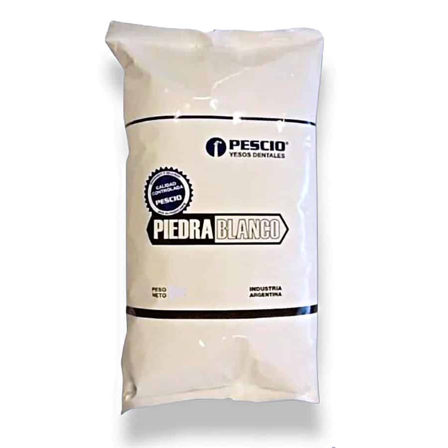 Yeso Piedra Blanco 3kg. Pescio – Grimberg Dentales S.A., Gypsum & Stone Products