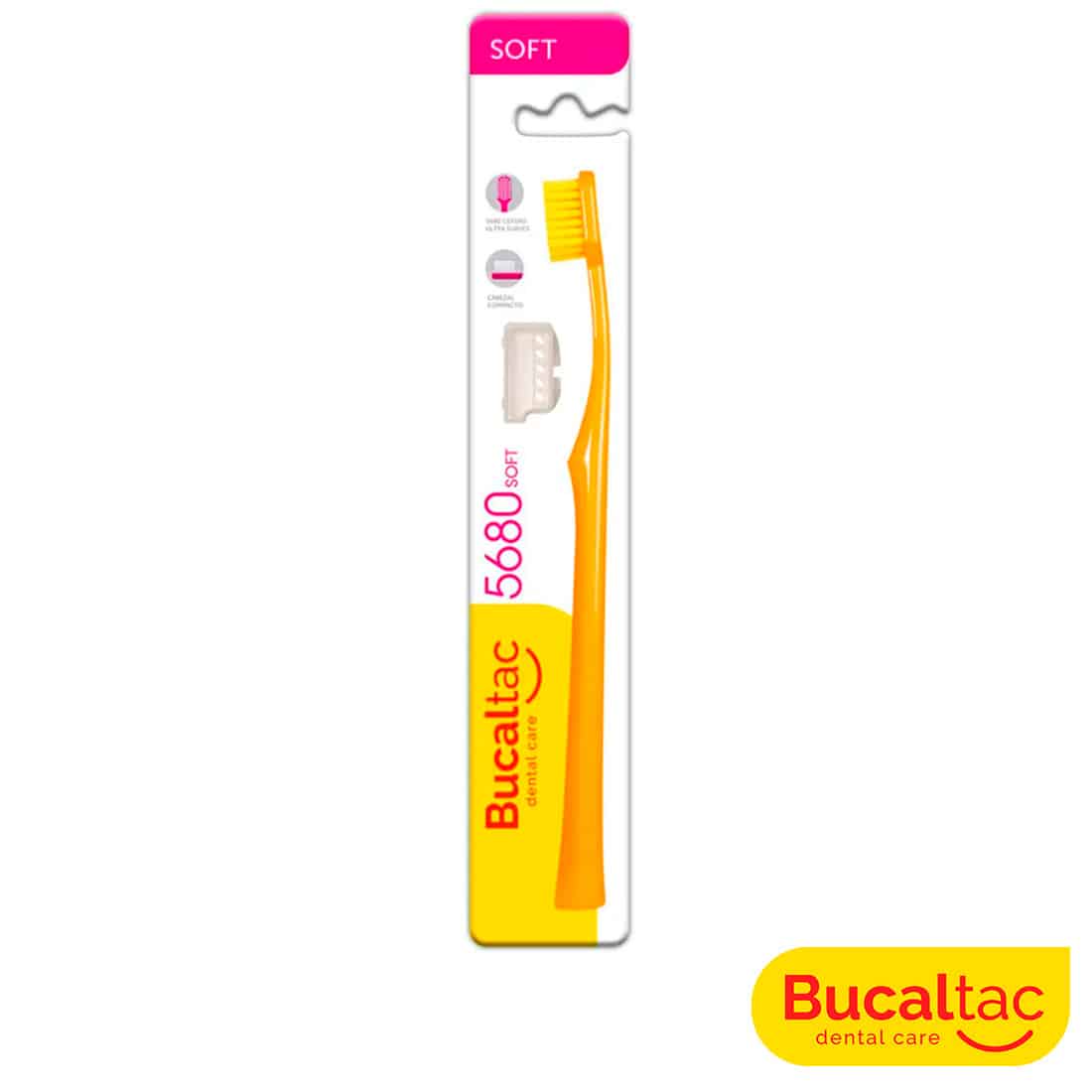 Bucal Tac 5680 Cepillo Dental Ultra Suave + Capuchón