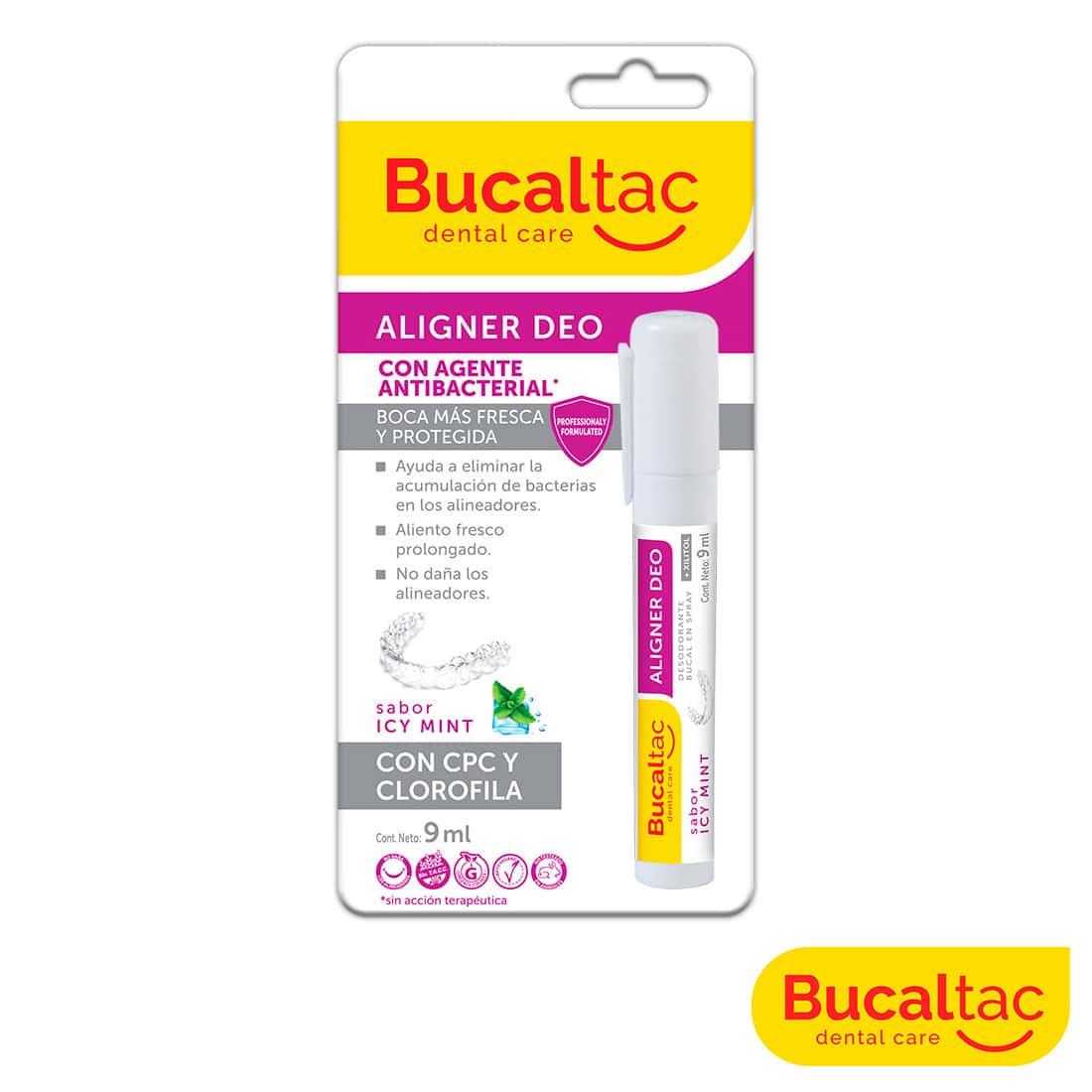 BUCAL TAC Aligner Deo – Desodorante Bucal Spray Icy Mint
