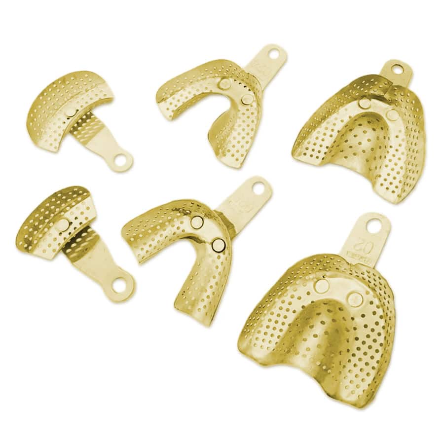Cubetas de Aluminio Dorado