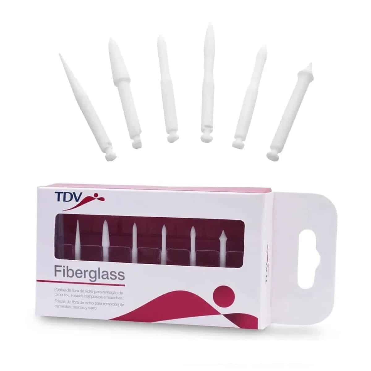 Fiberglass Kit x 6 Puntas. TDV