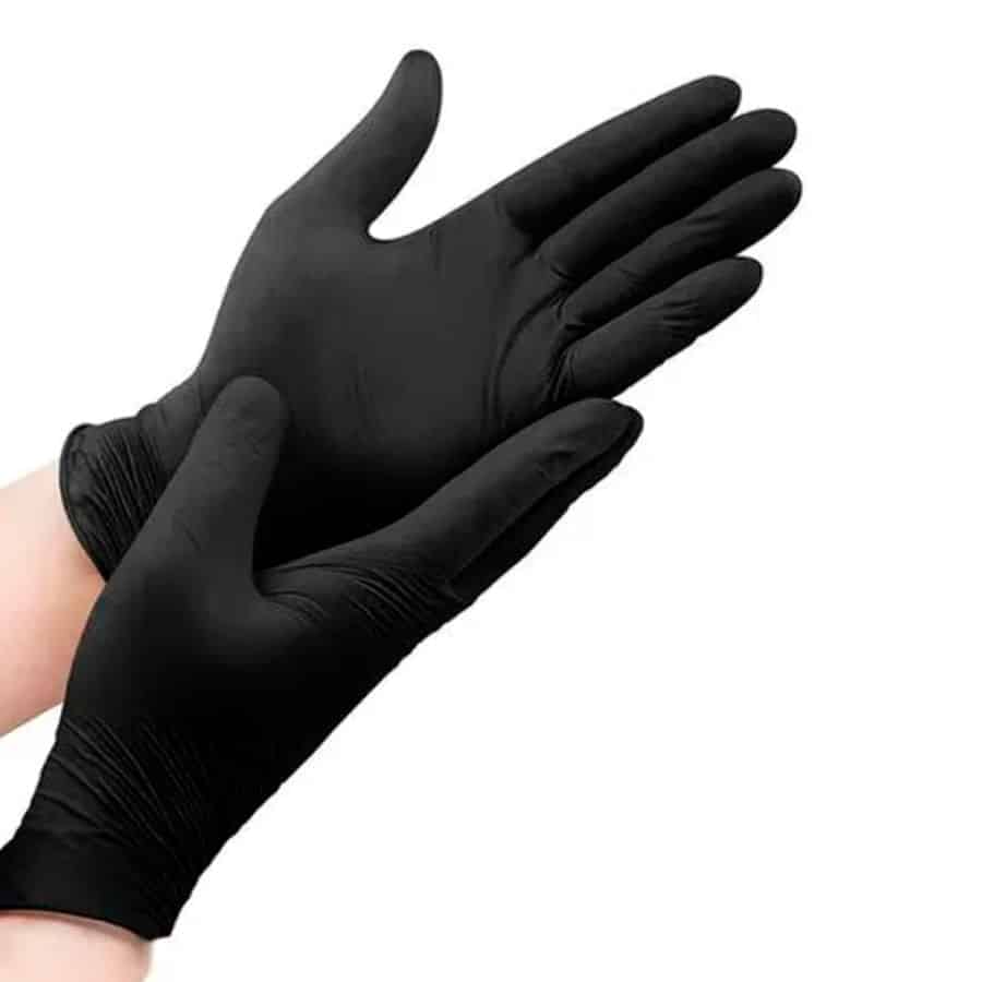 Guantes de Nitrilo Negro 100u. Tulyps
