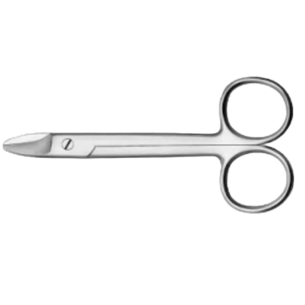 Tijera para Metal Curva. Panorama – Grimberg Dentales S.A., Scissors & Needle Holders