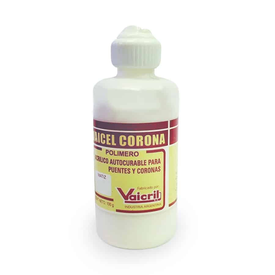 Polímero Coronas. Vaicel – Grimberg Dentales S.A., Temporary Crown & Bridge Materials