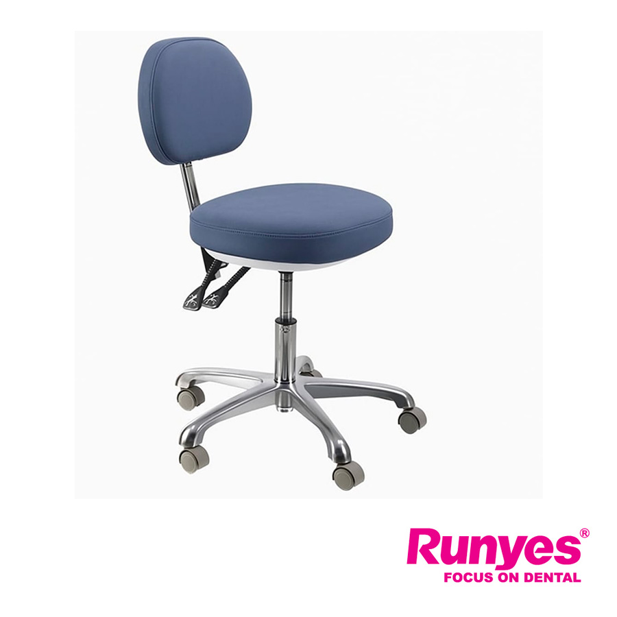 Runyes Banqueta Odontológica Azul – Grimberg Dentales S.A., Practice Furniture