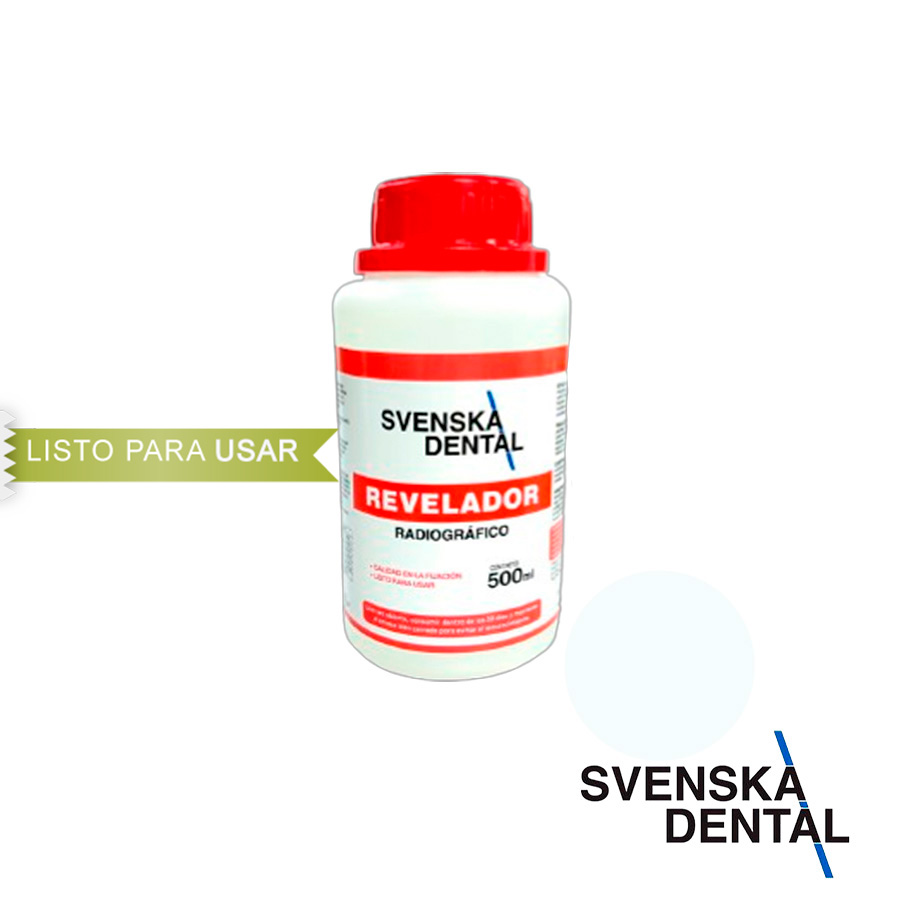 Svenska Dental. Revelador Radiográfico 500 ml.