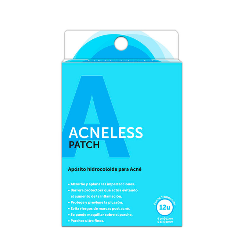 Acneless Patch Apósito Hidrocoloide para Acné 12u.