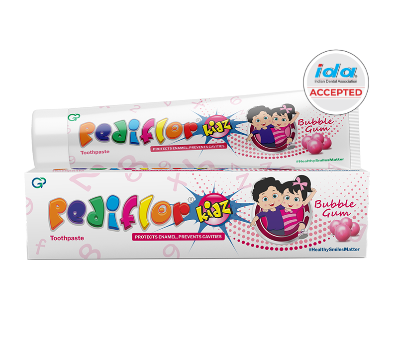 PediflorKidz Bubble Gum – Group Pharmaceuticals Ltd., Zahnpasta