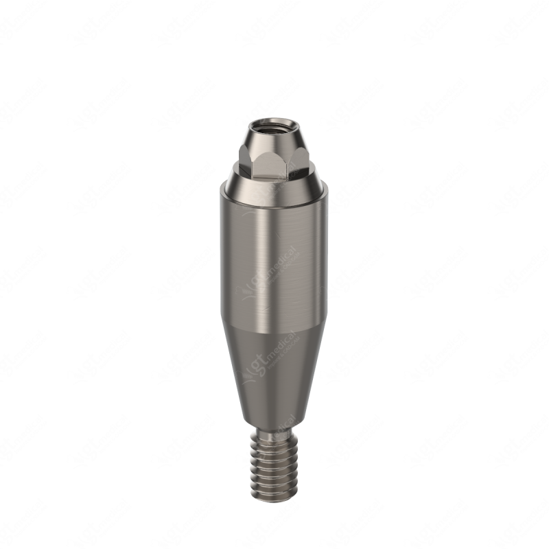 Straight Transepithelial - 20º Uni Abutment, G6.0mm compatible with Dentsply® Astra® 3.5/4.0 Aqua G0001885 – GT-Medical S.L., Abutments
