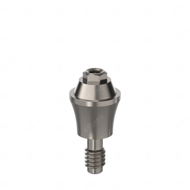 Straight Transepithelial MU, G4.0mm compatible with Biomet 3i® External 3.4 G00845 – GT-Medical S.L., Abutments
