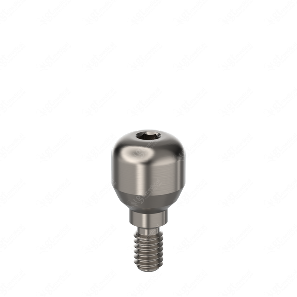 Healing Abutment, G4.0mm, D4.5mm, Hex 1.25 compatible with Best Fit® Internal Hex 002 HXI G10044