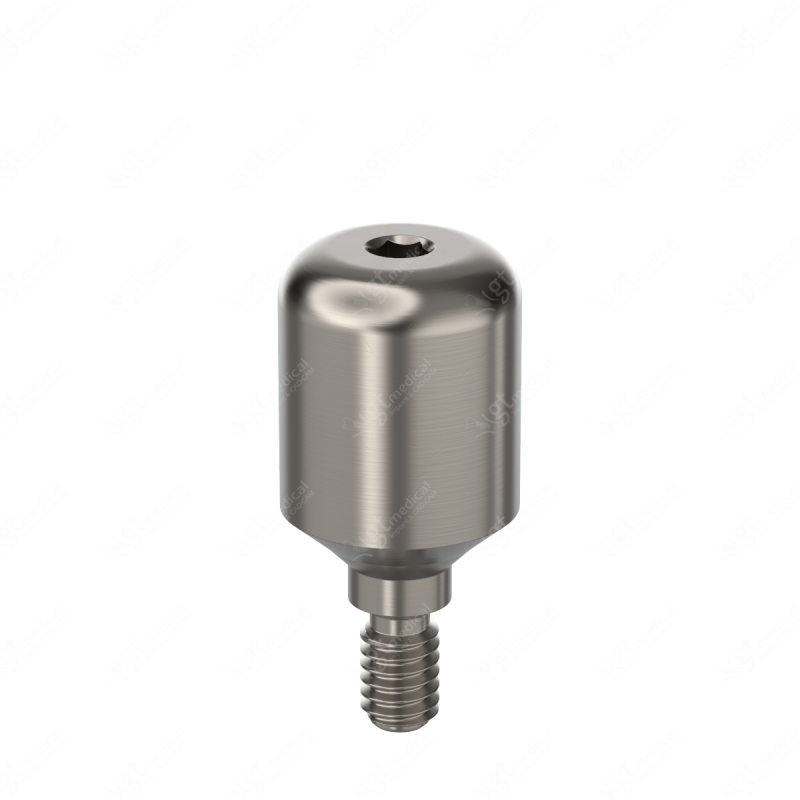 Healing Abutment, G7.0mm, D5.5mm, Hex 1.25 compatible with Best Fit® Internal Hex 002 HXI G10129 – GT-Medical S.L., Healing Abutments