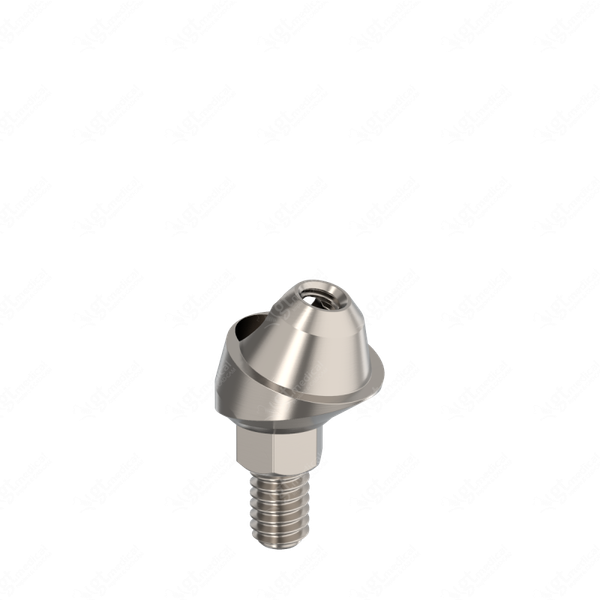MU Angled Transepithelial with screw, G2.5mm, A17° compatible with Best Fit® Internal Hex 002 HXI G15200