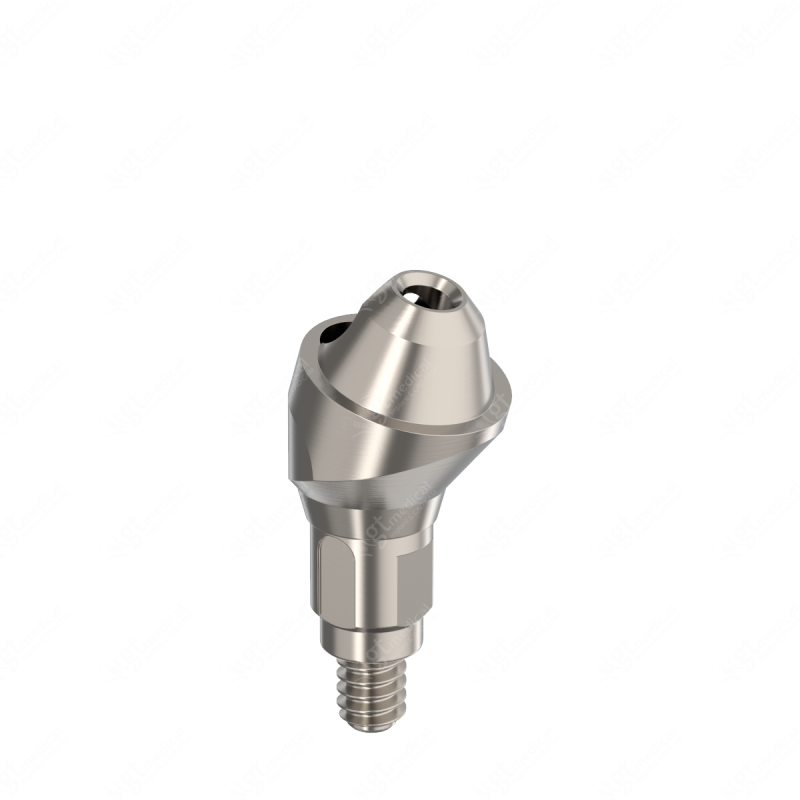 MU Angled Transepithelial with screw, G3.5mm, A17° compatible with Straumann® Bone Level RC® G15413 – GT-Medical S.L., Abutments