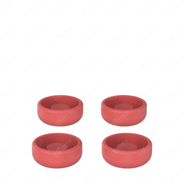 Processing Package, 4 pcs, Light Rentention, Pink for Loc. Abutment compatible with Best Fit® Internal Hex 002 HXI G20040