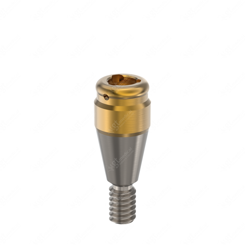 Loc. Abutment + Processing Package, G1.0mm compatible with Dentsply® Astra® 4.5/5.0 Lilac G20554 – GT-Medical S.L., Abutments
