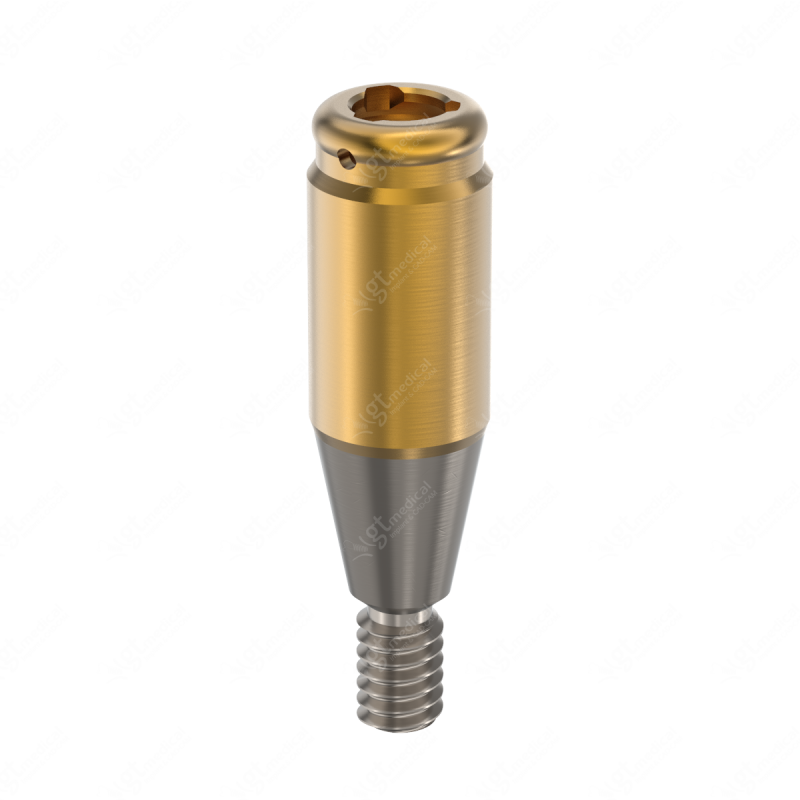 Loc. Abutment + Processing Package, G5.0mm compatible with Dentsply® Astra® 4.5/5.0 Lilac G20558 – GT-Medical S.L., Abutments
