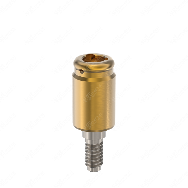 Loc. Abutment + Processing Package, G5.0mm compatible with Sweden and Martina® Premium® Ø3.80 G21364