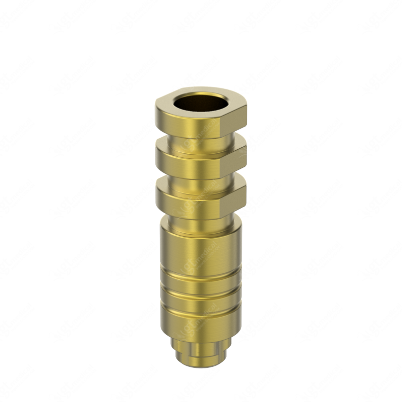 Temporary Abutment, Prime, Non Rotational, Titanium compatible with Bti® Internal 4.1 G32137 – GT-Medical S.L., Abutments