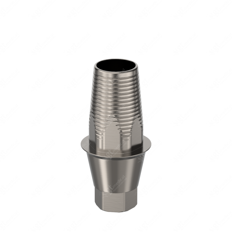Conical Ti-Base, Non Rotational, G0.0mm, L compatible with Dentsply® Astra® 4.5/5.0 Lilac G36024 – GT-Medical S.L., Abutments