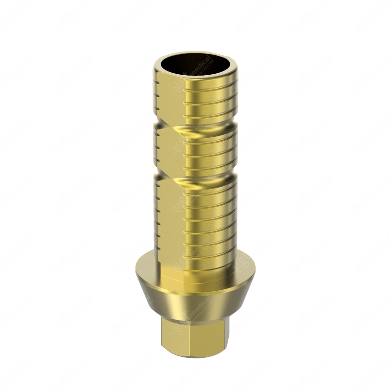 Straight Ti-Base, Non Rotational, G1.5mm compatible with Best Fit® Internal Hex 002 HXI G36288 – GT-Medical S.L., Abutments