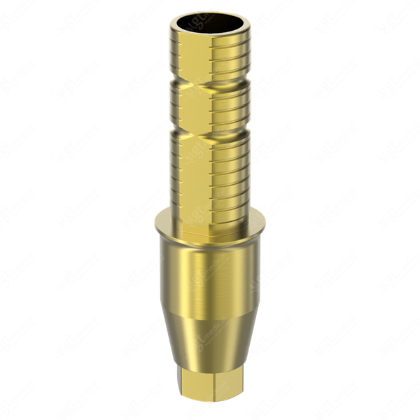 Straight Ti-Base, Non Rotational, G3.5mm compatible with Dentsply® Astra® 4.5/5.0 Lilac G36303
