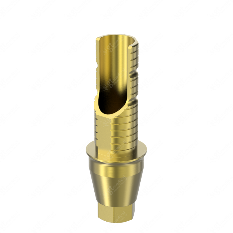 Angled Ti-Base, Non Rotational, G1.5mm compatible with Dentsply® Astra® 4.5/5.0 Lilac G36811 – GT-Medical S.L., Abutments