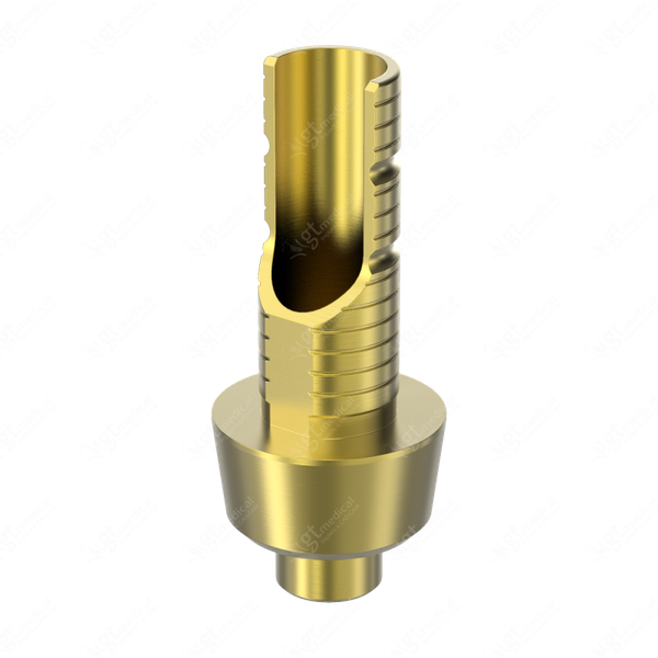 Angled Ti-Base, Rotational, G2.5mm compatible with Mis® Seven® Internal Wide ø4.5 G37051