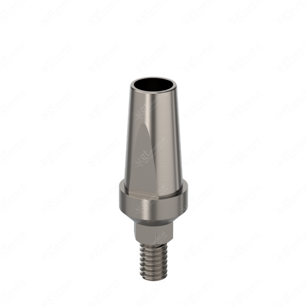 Straight Abutment with screw, G2.0mm, D4.5mm, L9.0mm compatible with Mis® Internal Standard 3.5 GP144426-02