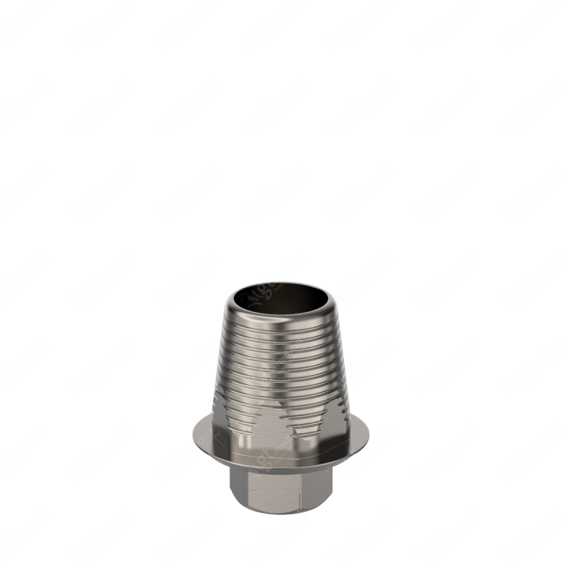 Conical Ti-Base, Non Rotational, G0.0mm, S compatible with BioHorizons® Internal P4.5 015004 – GT-Medical S.L., Abutments