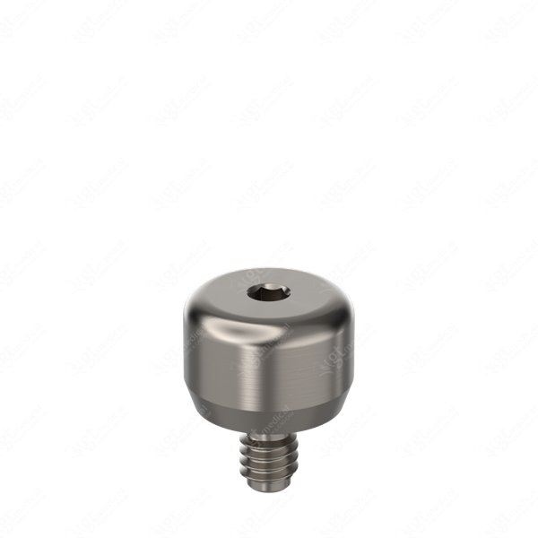 Healing Abutment, G4.0mm, D5.5mm, Hex 1.20 compatible with Mis® External Hex. Wide D01035