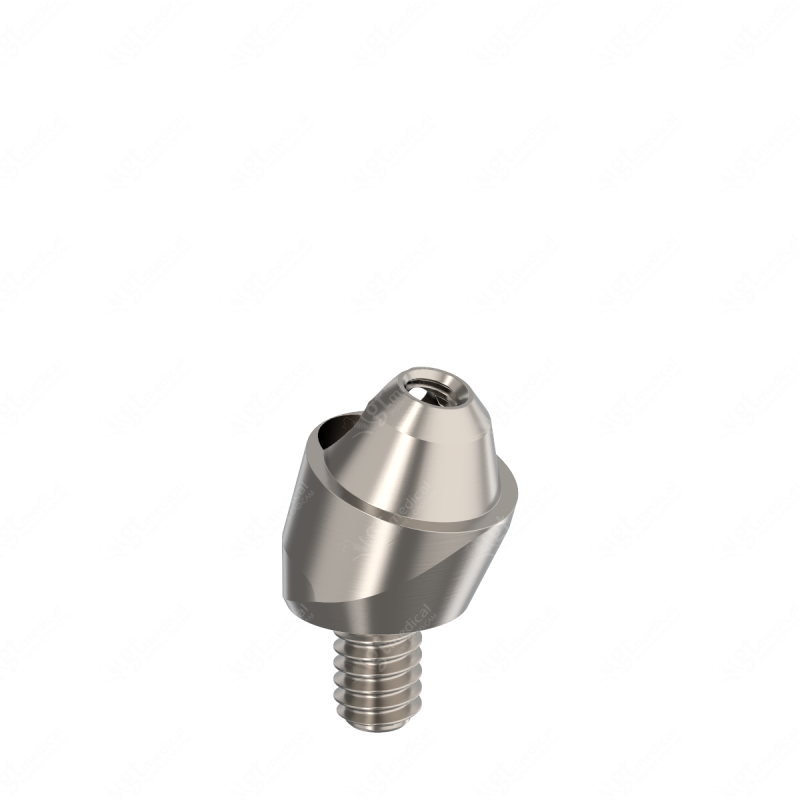 MU Angled Transepithelial with screw, G4.0mm, A17° compatible with Best Fit® e-Clean Regular G05069 – GT-Medical S.L., Abutments