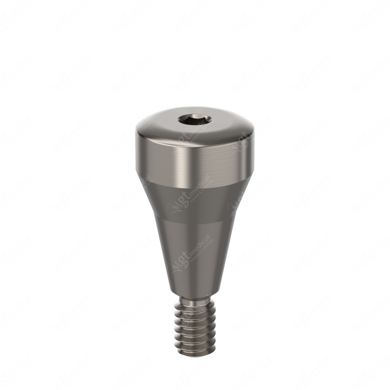 Healing Abutment, G6.0mm, D5.5mm, Hex 1.25 compatible with Best Fit® s-Clean Regular/Wide G10029 – GT-Medical S.L., Healing Abutments